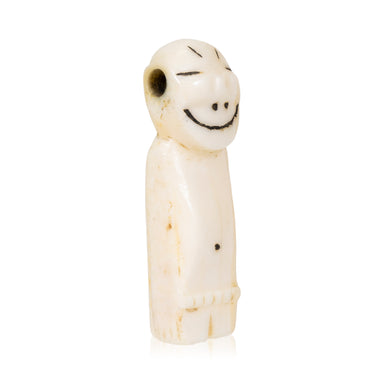 Inuit Billiken, Native, Carving, Ivory