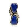 Lapis Double Stone Ring, Jewelry, Ring, 