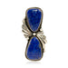 Lapis Double Stone Ring, Jewelry, Ring, 