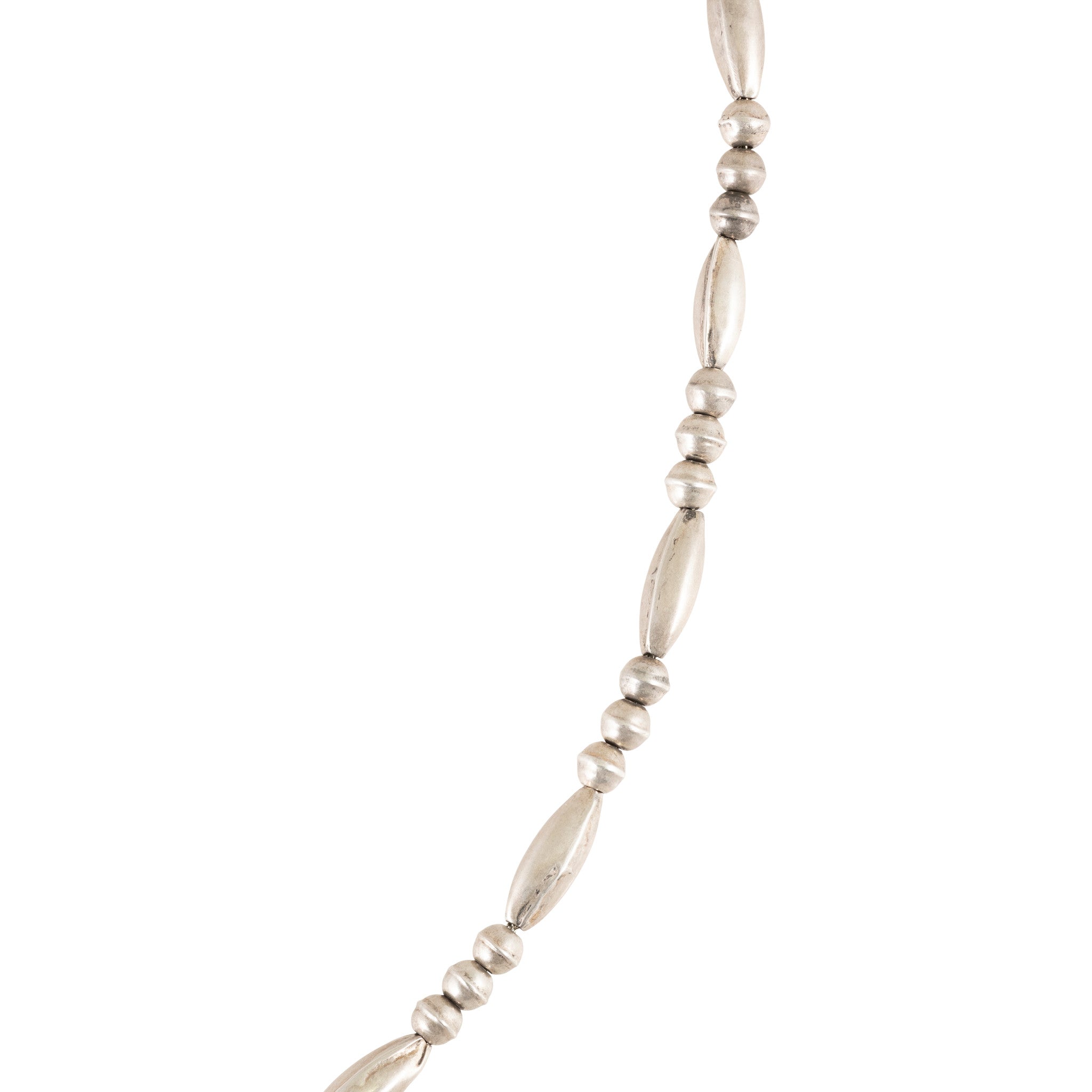 Navajo Turquoise, Coral and Bear Claw Pendant