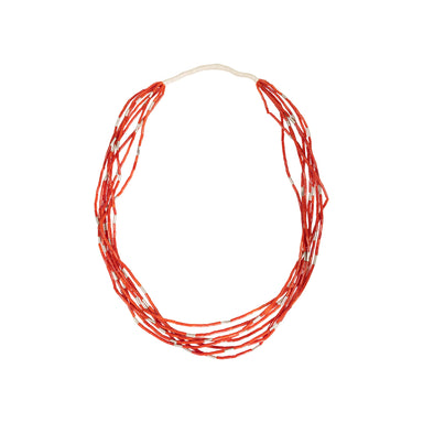 Santo Domingo Coral Necklace, Jewelry, Necklace, Native