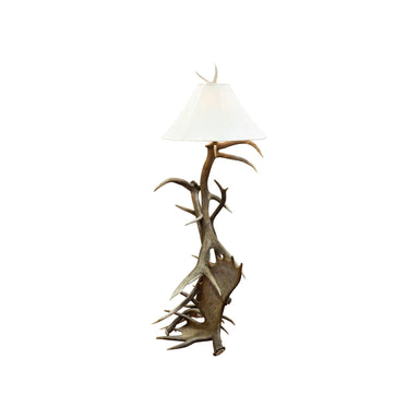 Roosevelt Elk and Moose Antler Floor Lamp, Furnishings, Lighting, Floor Lamp