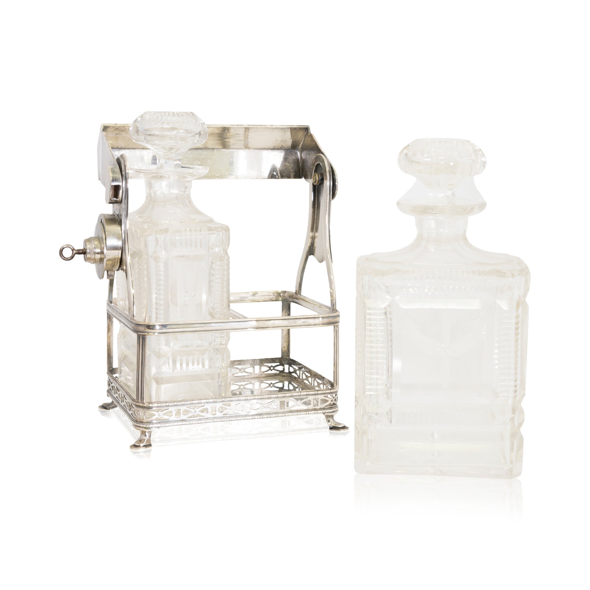 Locking Liquor Carafes, Furnishings, Barware, Decanter