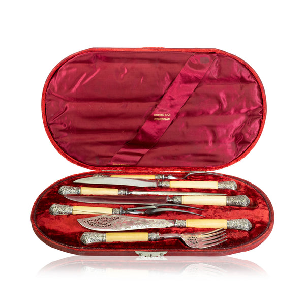 Duhme & Co. Case Carving Set, Furnishings, Dining, Flatware
