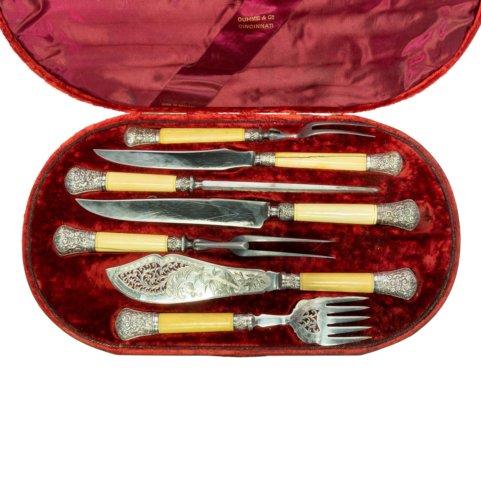 Duhme & Co. Case Carving Set