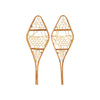 Miniature Ojibwe Snowshoes, Native, Snowshoes, Other