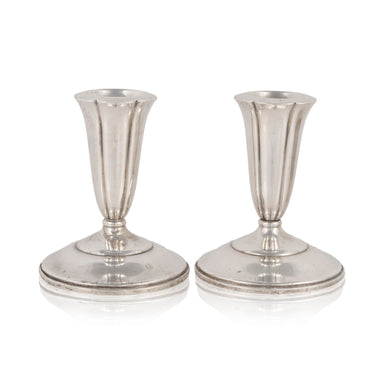Sterling Tulip Candlesticks, Furnishings, Decor, Candle Holder