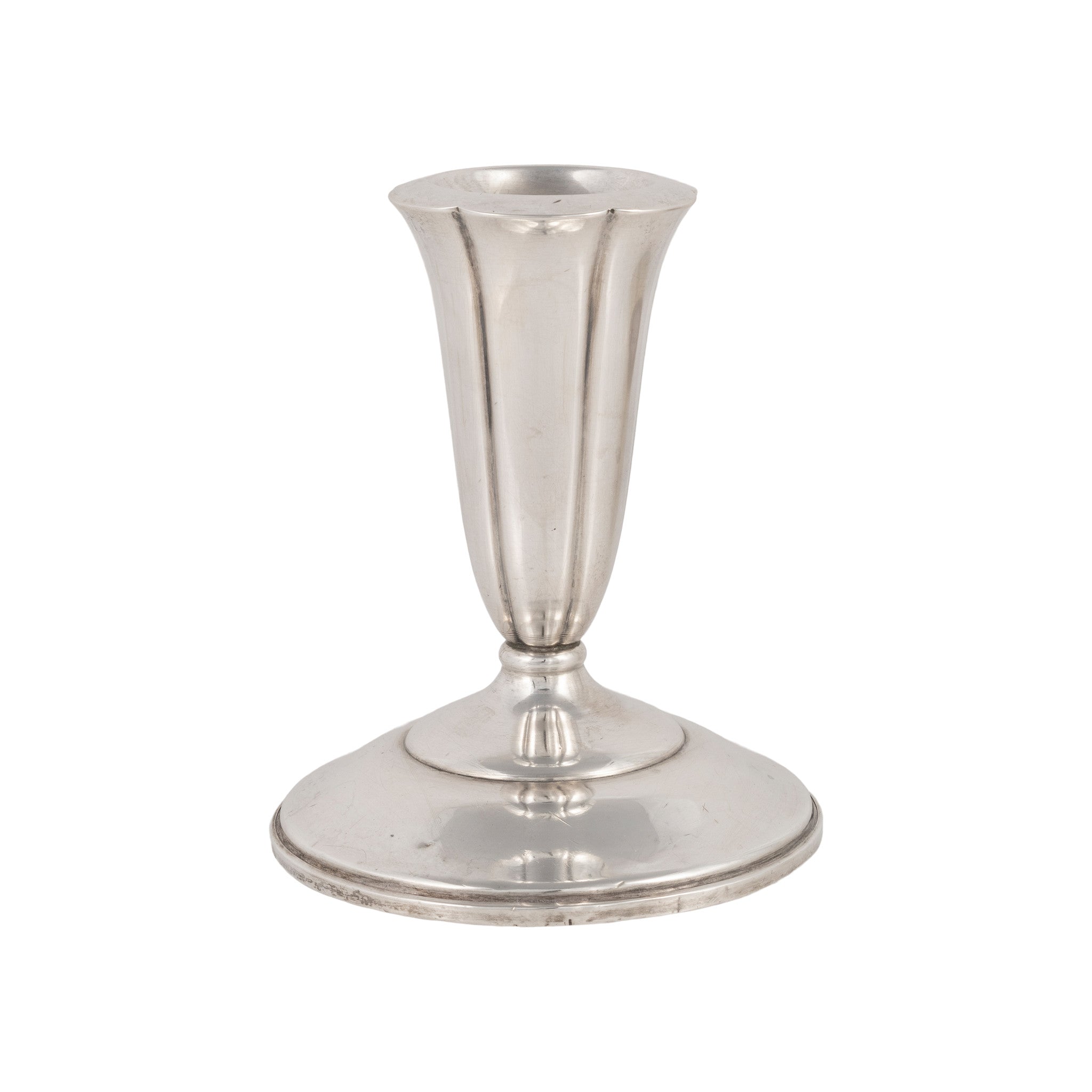 Sterling Tulip Candlesticks