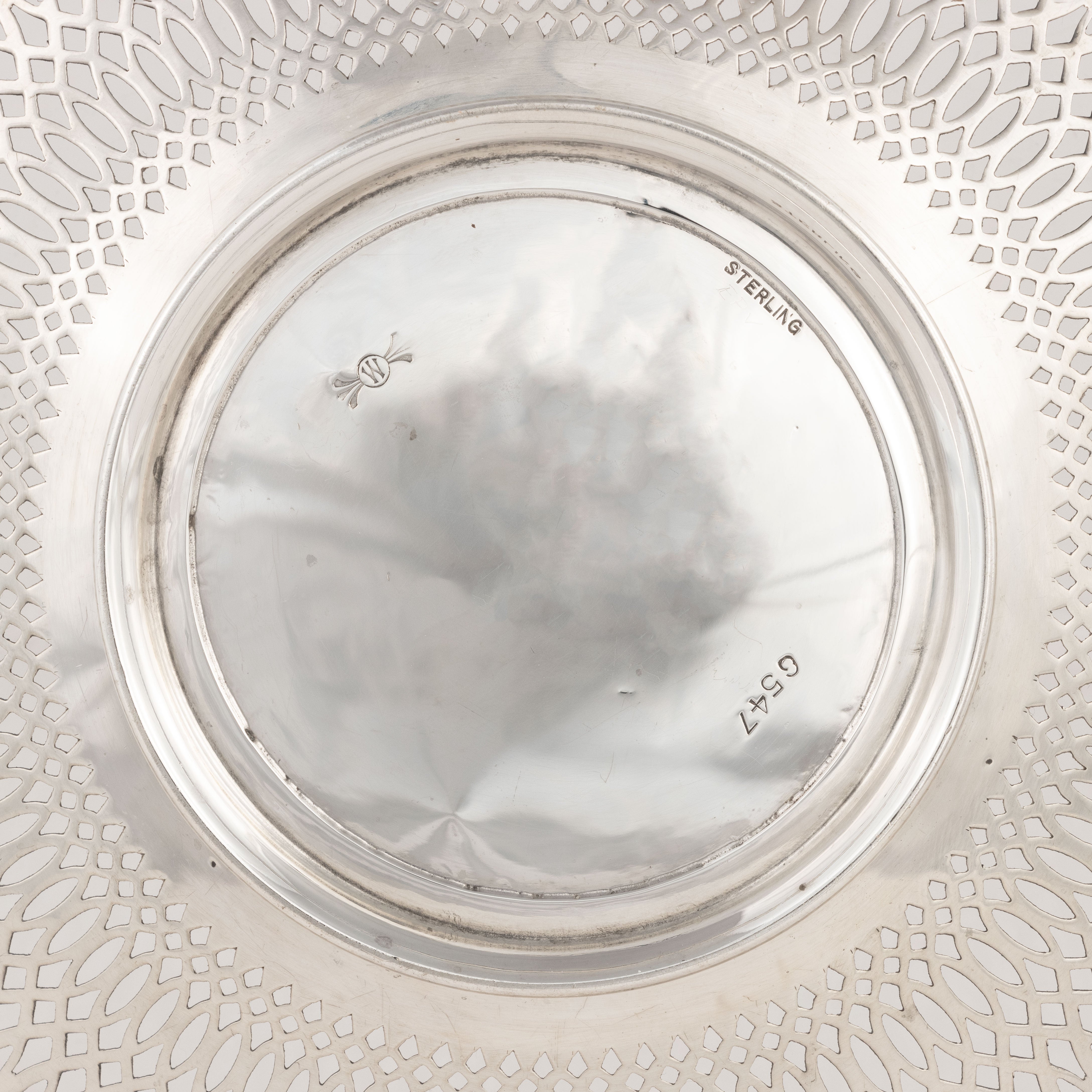Sterling Reticulated Bowl