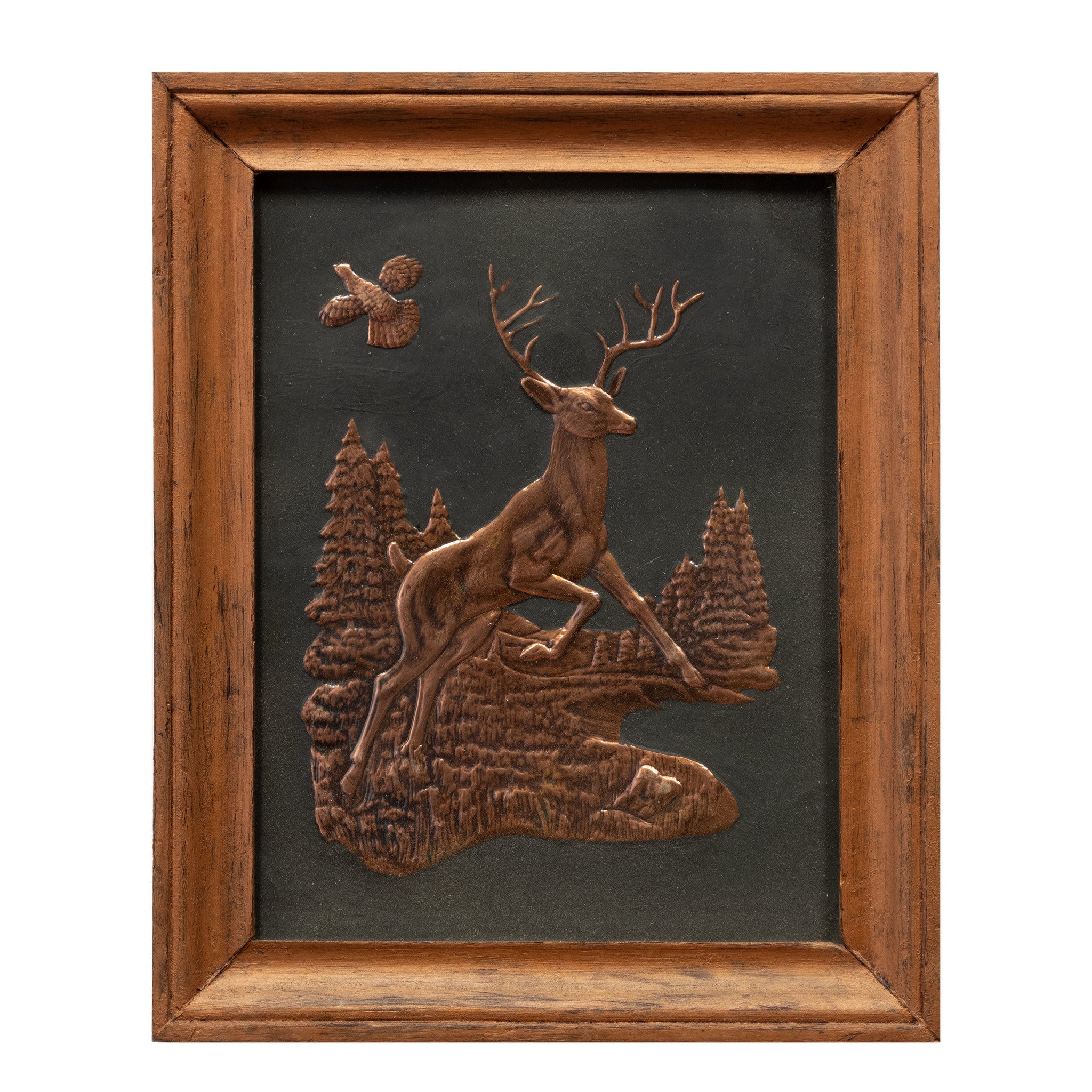 Framed Copper Elk, Furnishings, Decor, Other