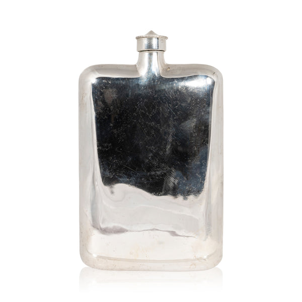 Sterling Hip Flask, Furnishings, Barware, Flask