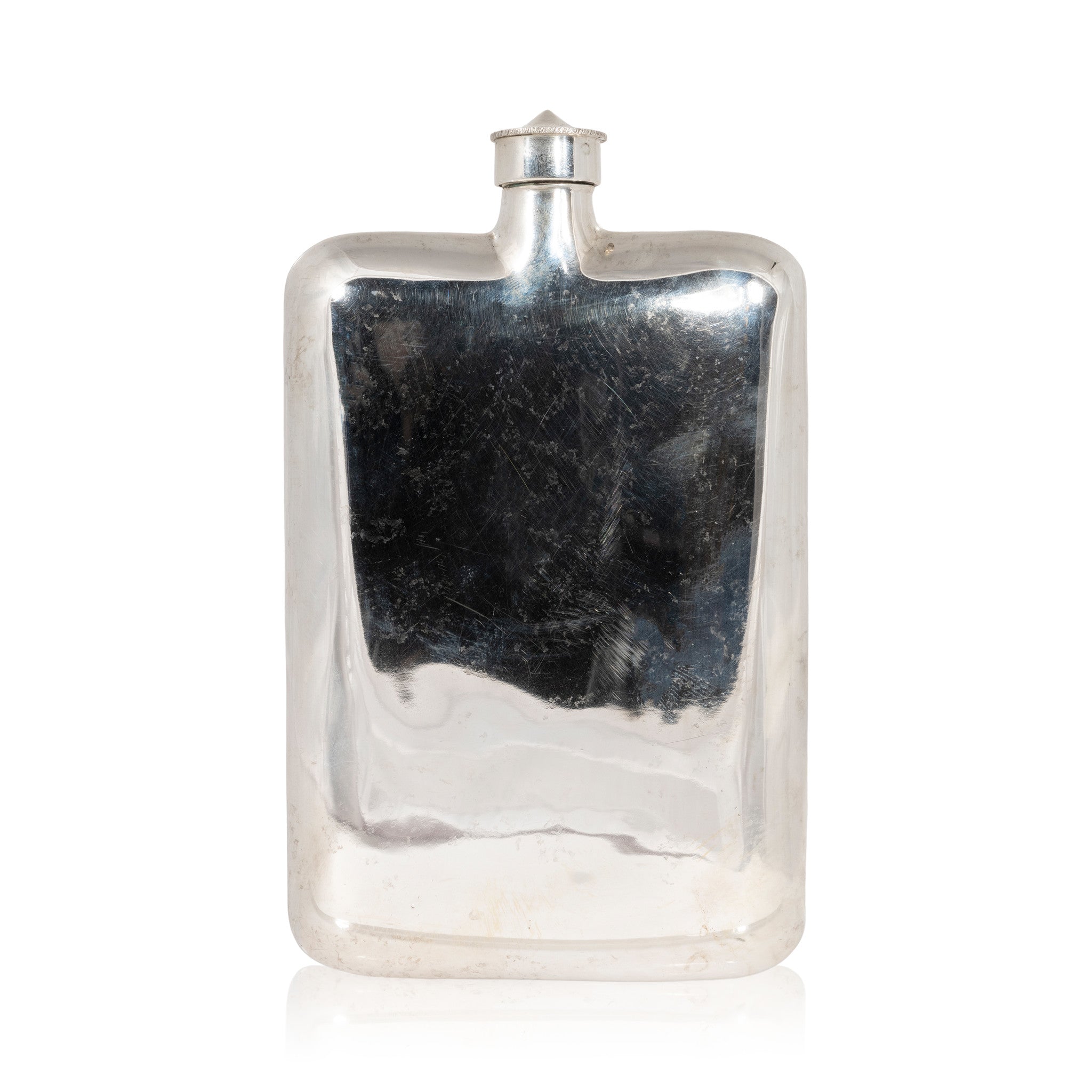 Sterling Hip Flask, Furnishings, Barware, Flask