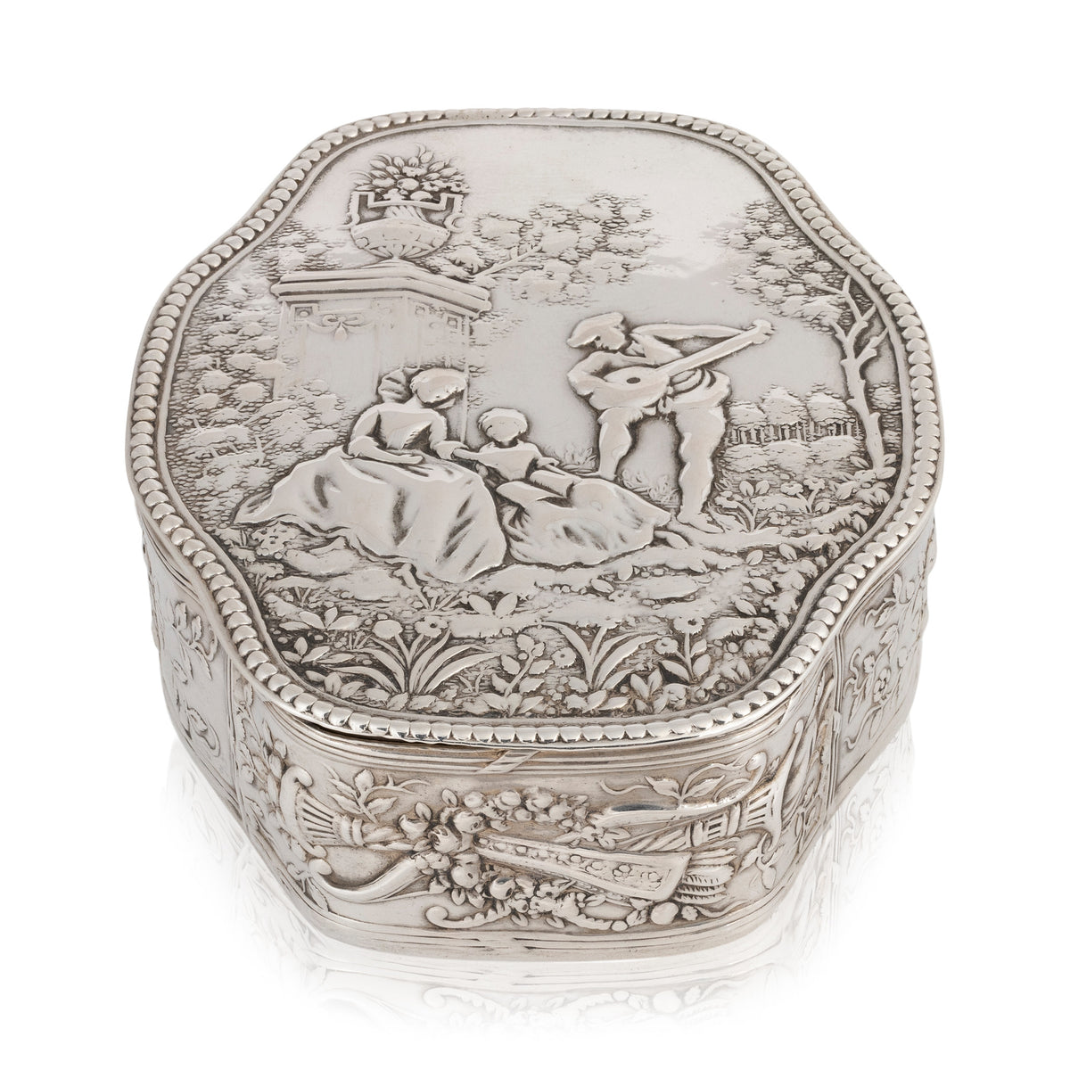 Decorated Silver Box — Cisco's Gallery