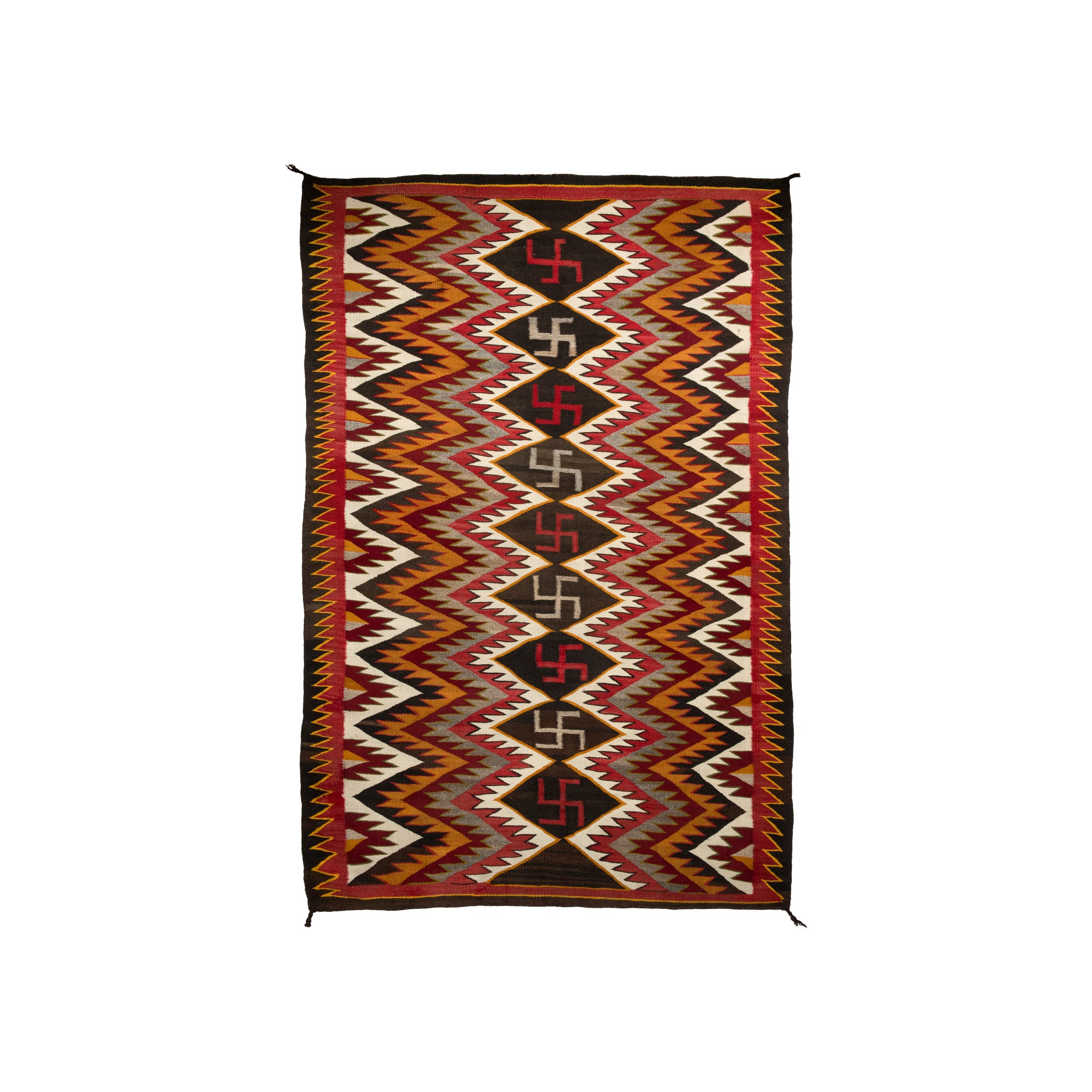 Navajo Red Mesa, Native, Weaving, Floor Rug