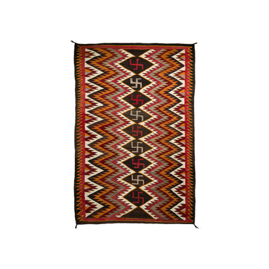 Navajo Red Mesa, Native, Weaving, Floor Rug