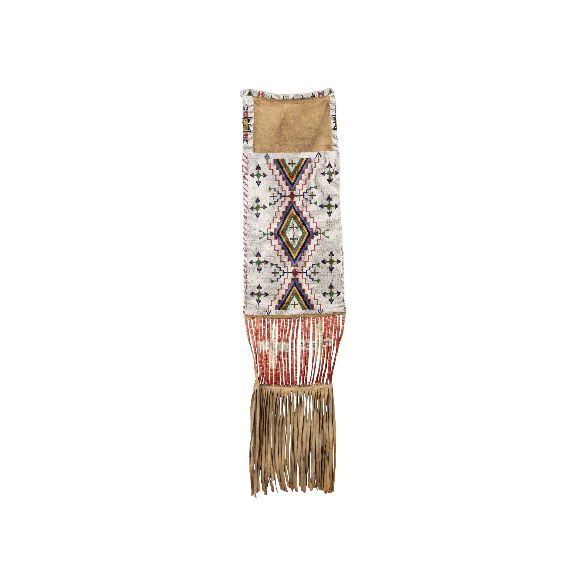 Sioux Patriotic Pictorial Pipe Bag