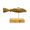 Folk Art Carved Fish, Furnishings, Decor, Folk Item