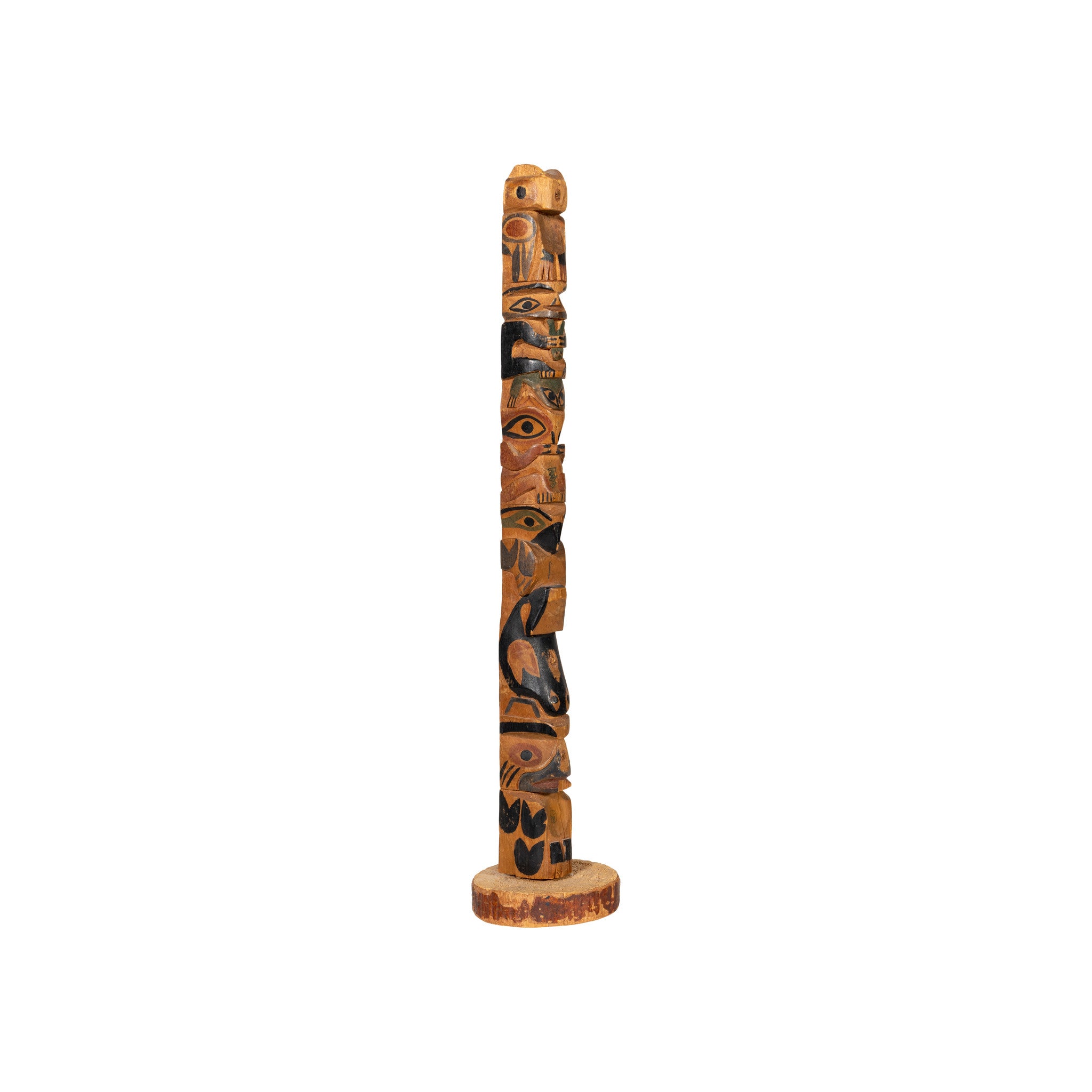 Seven Figure Northwest Totem