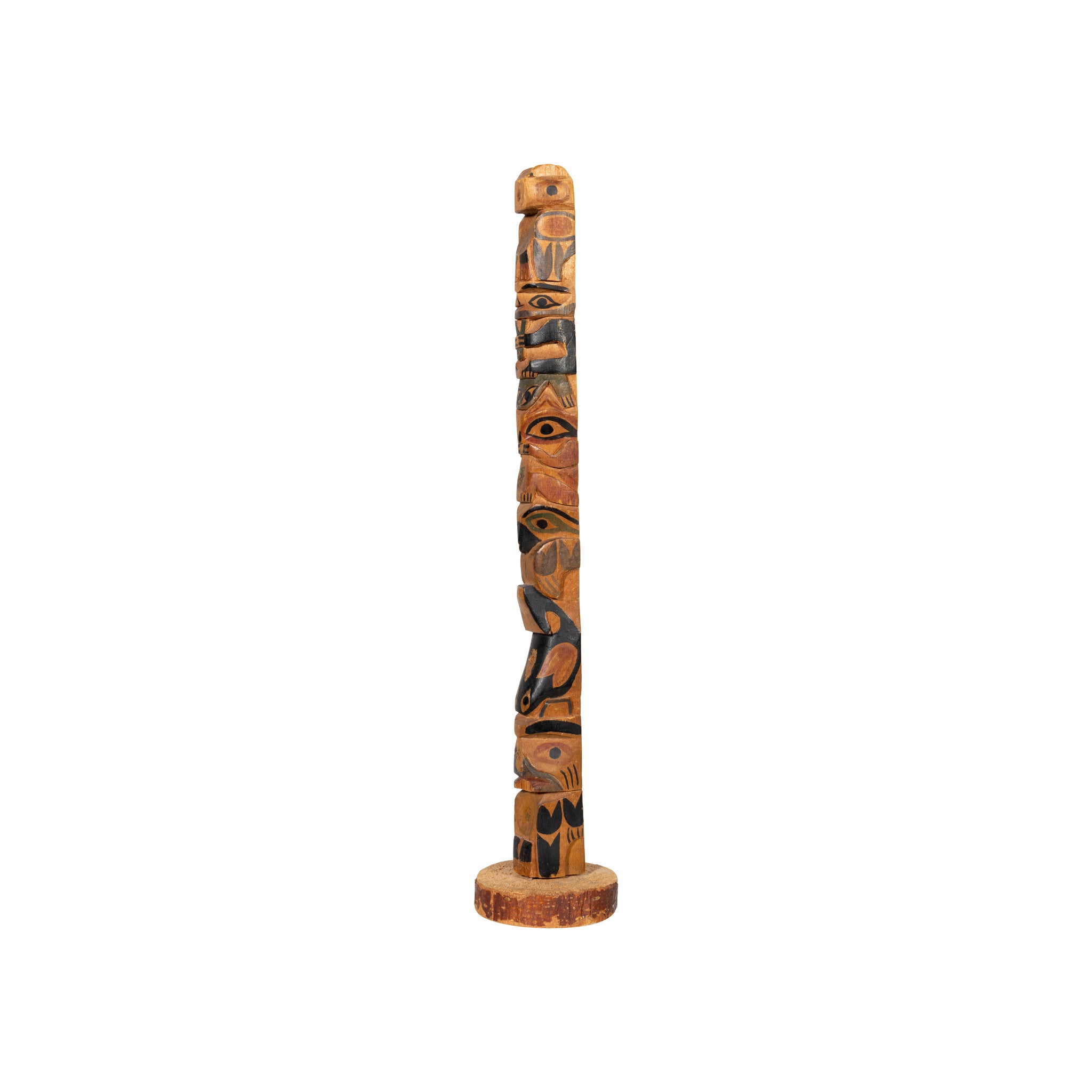 Seven Figure Northwest Totem
