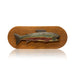 Folky Rainbow Trout Carving, Furnishings, Decor, Carving