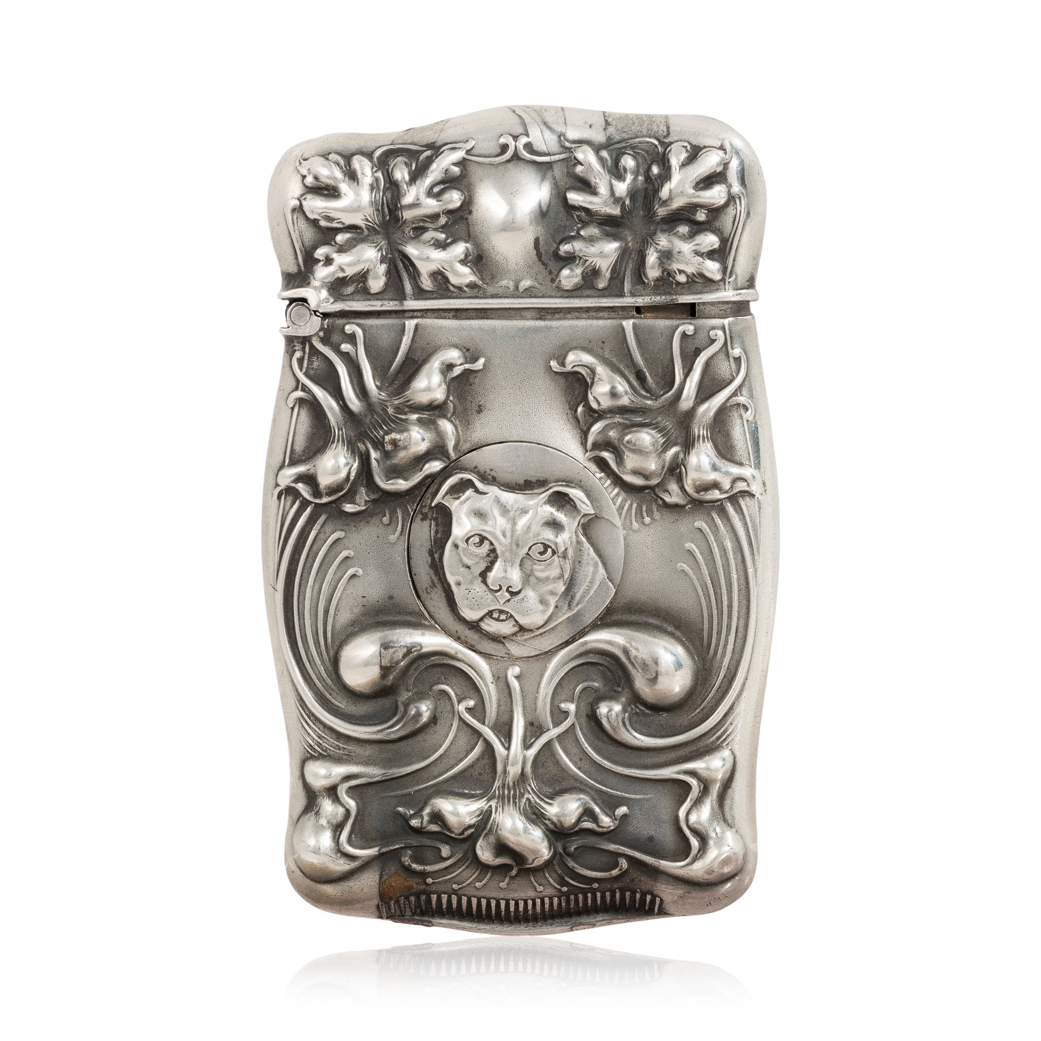 Sterling Silver Sporting Match Safe, Furnishings, Dining, Flatware