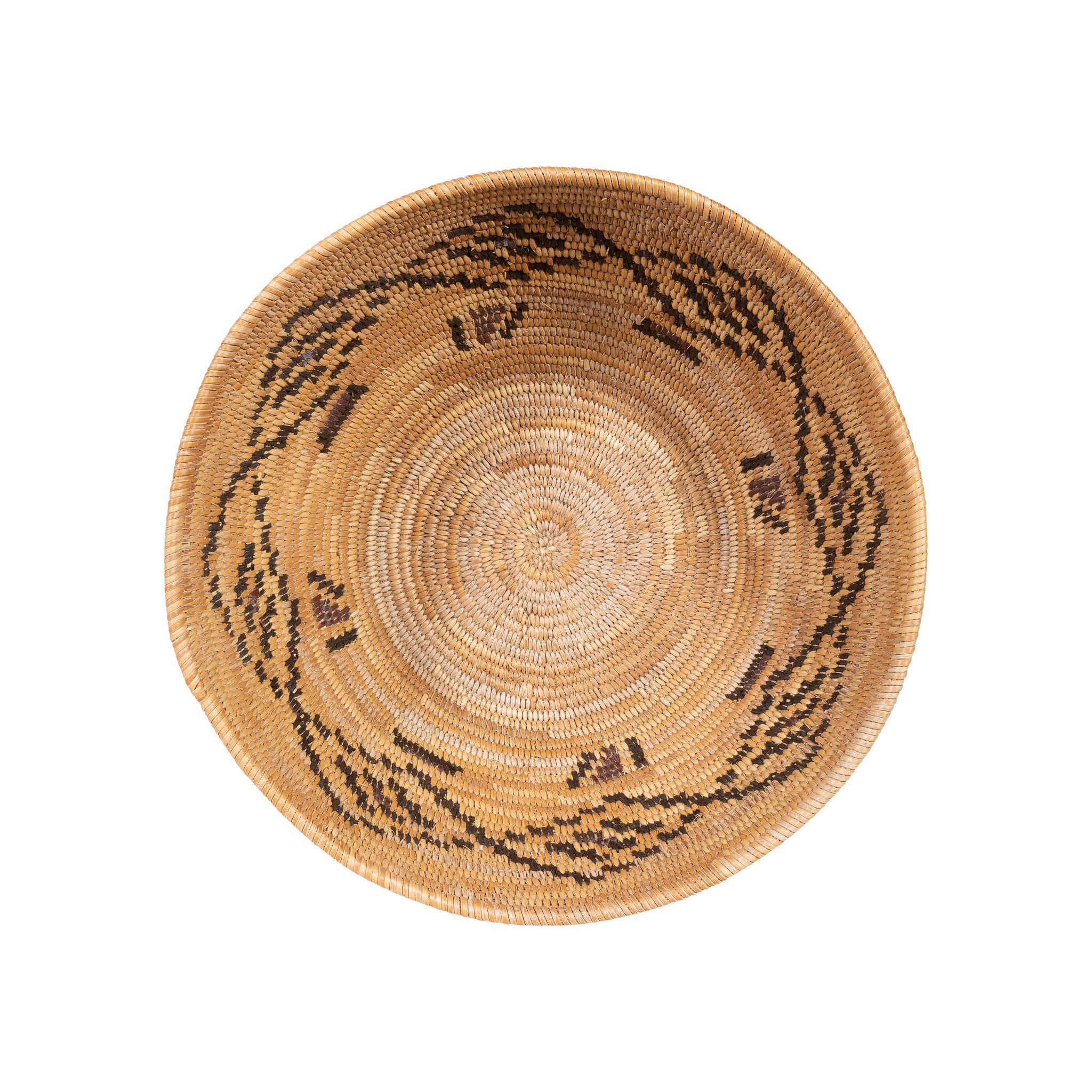 Yokuts Polychrome Basket