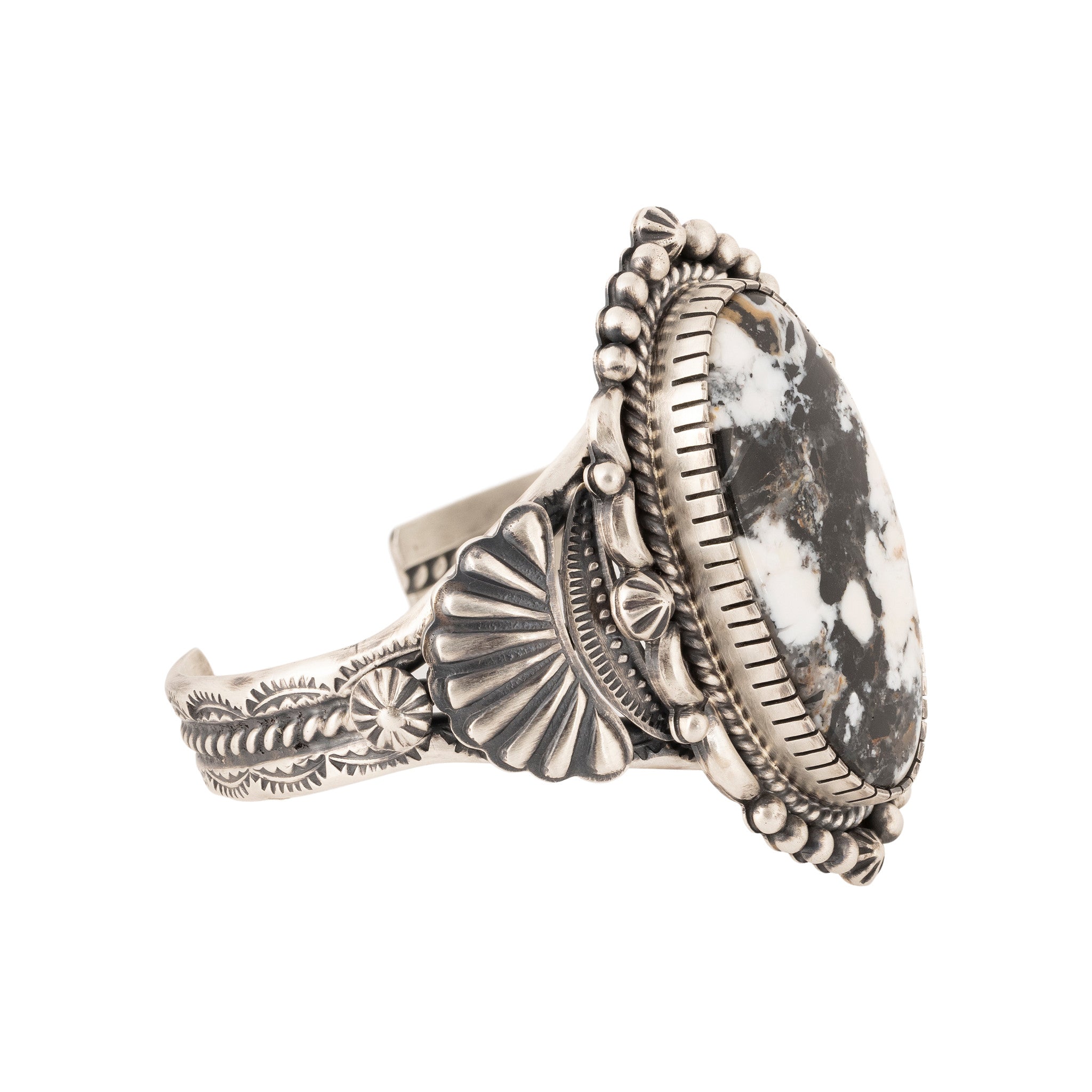 White Buffalo Turquoise Bracelet