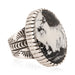 White Buffalo Turquoise Ring, Jewelry, Ring, Native