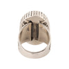 White Buffalo Turquoise Ring