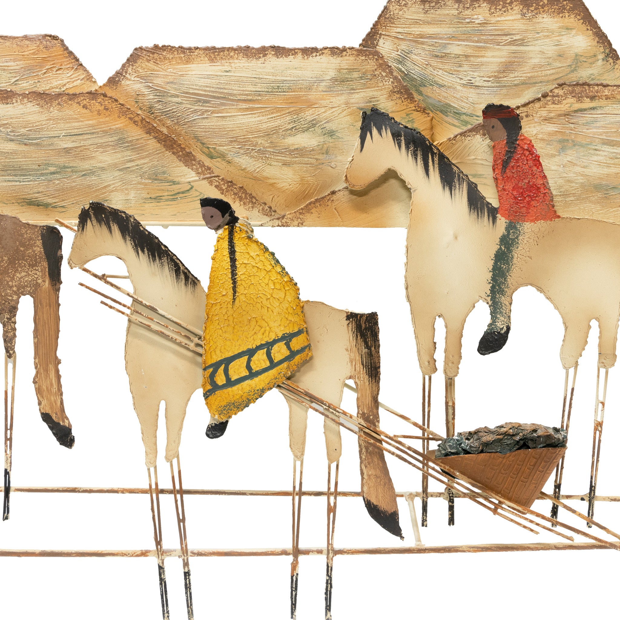 Native American Wall Sculpture