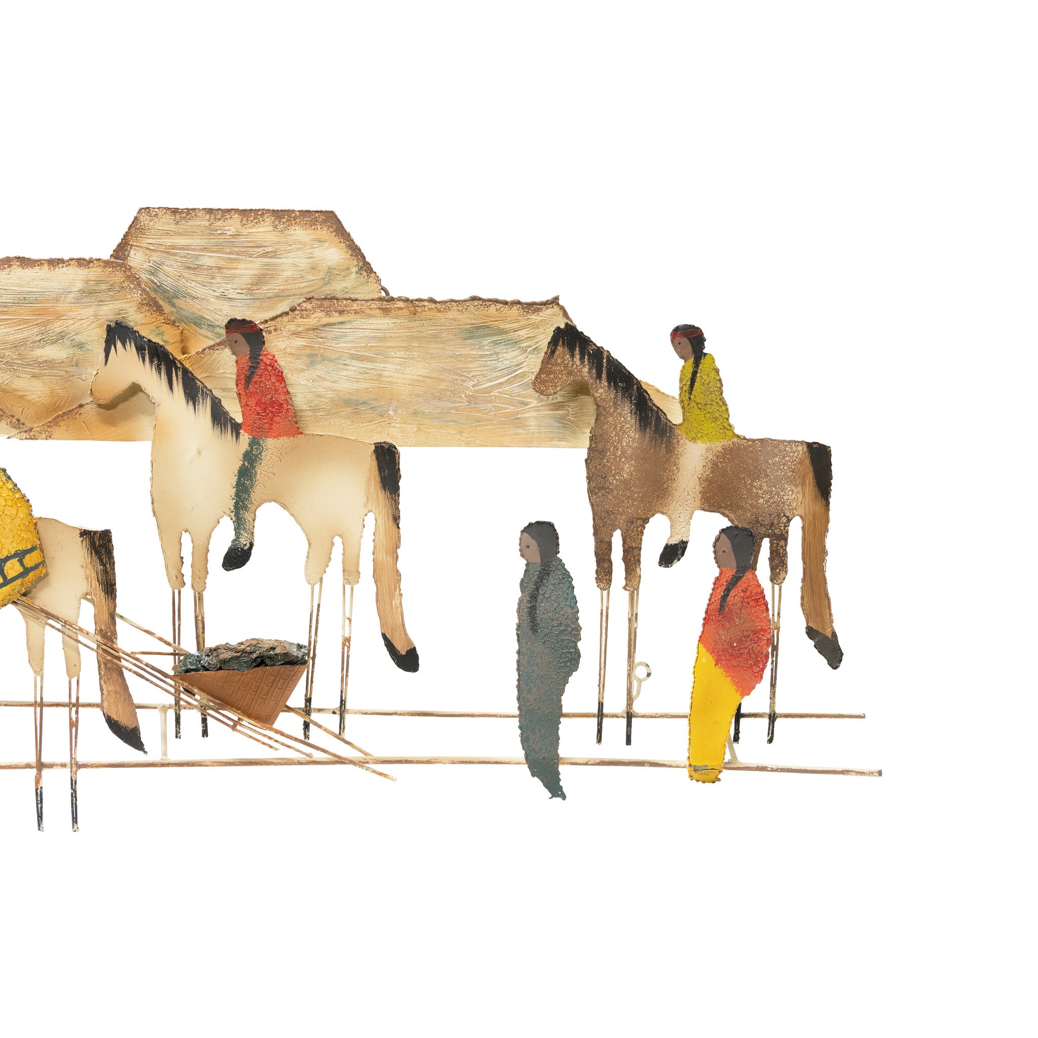 Native American Wall Sculpture