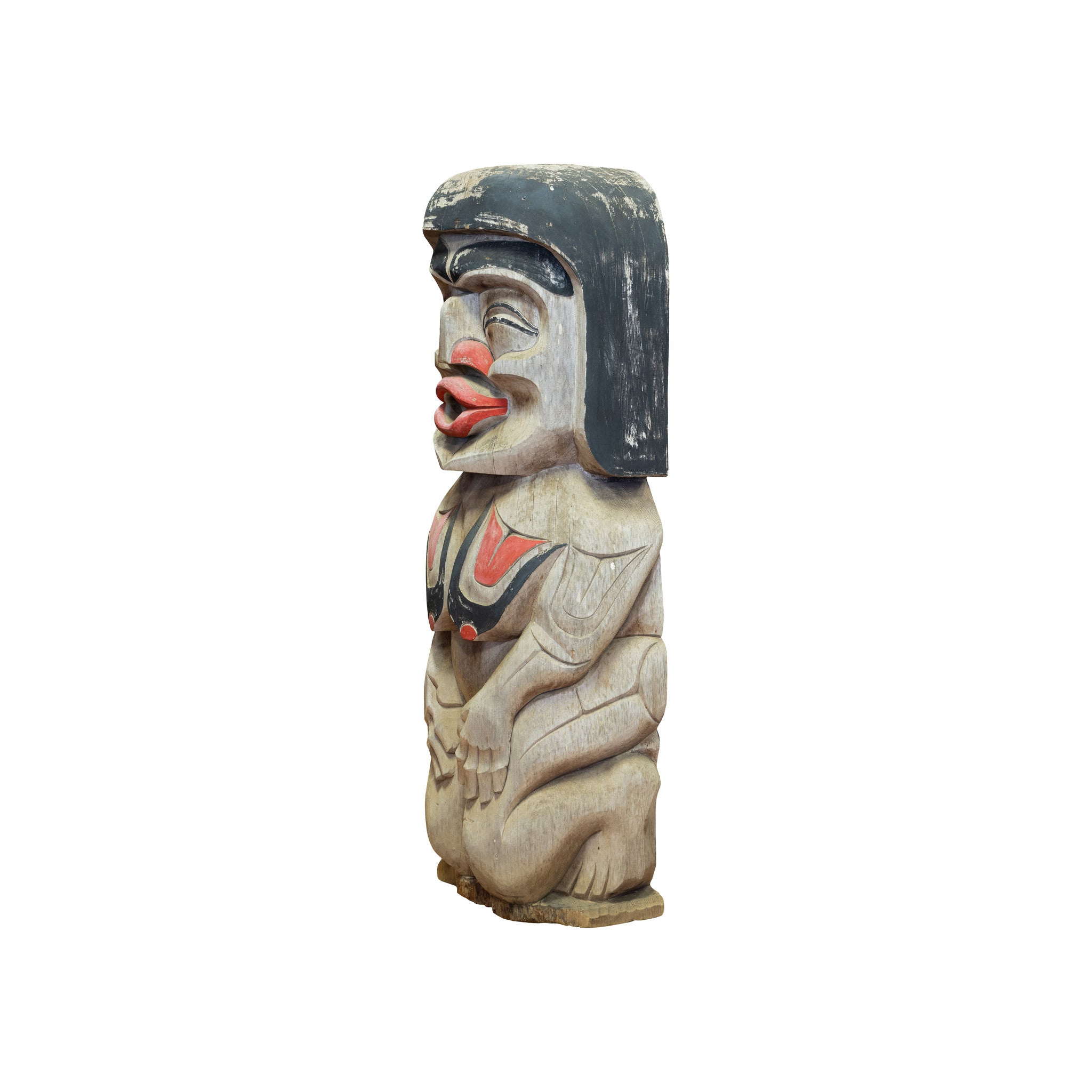 Tsonoqua/Dzunkukwa "Wild Woman of the Woods" Totem