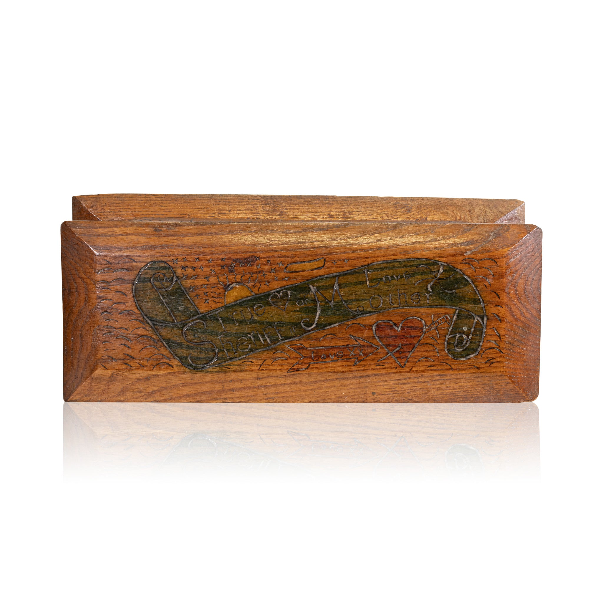 Texas Centennial Folk Art "Treasure Chest"