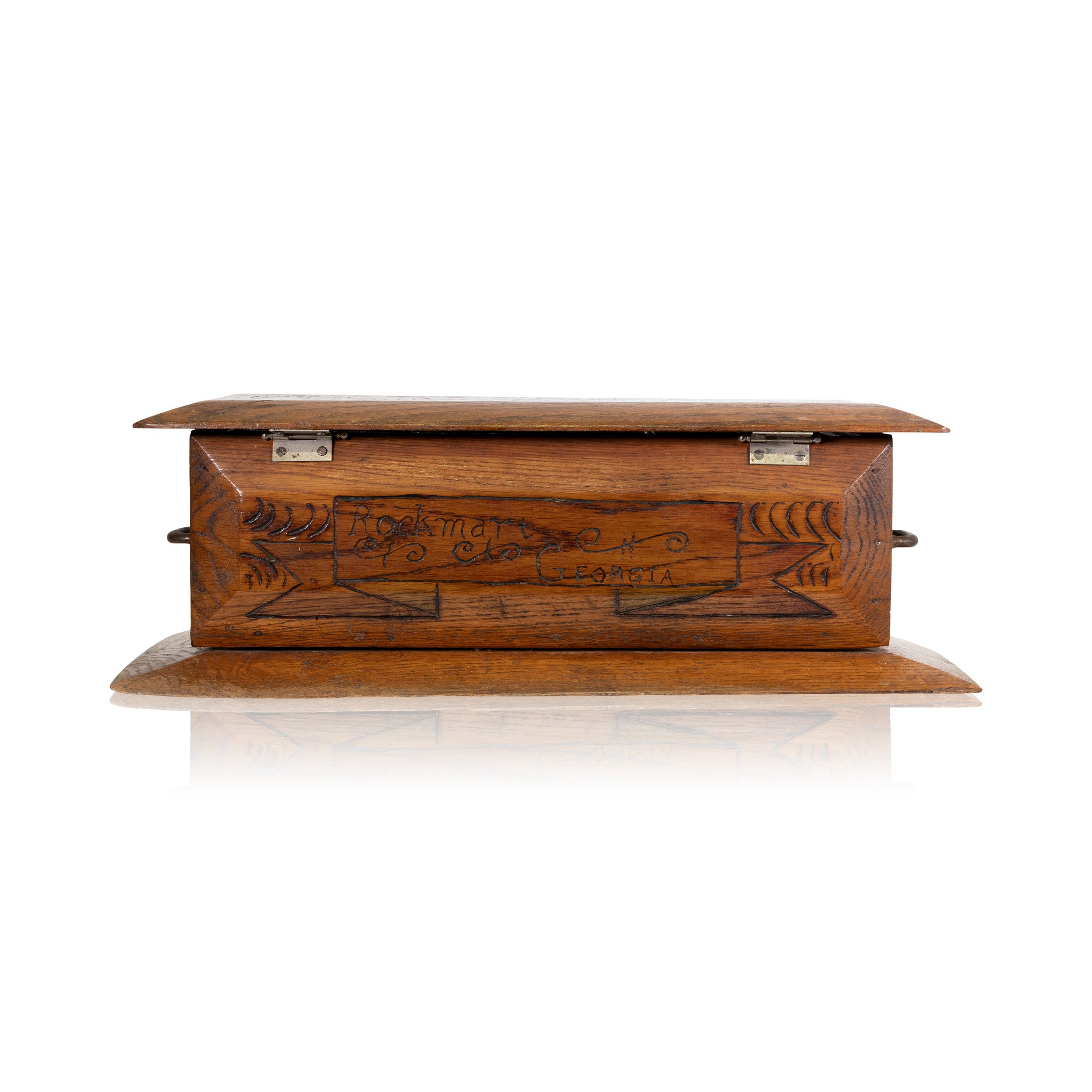 Texas Centennial Folk Art "Treasure Chest"
