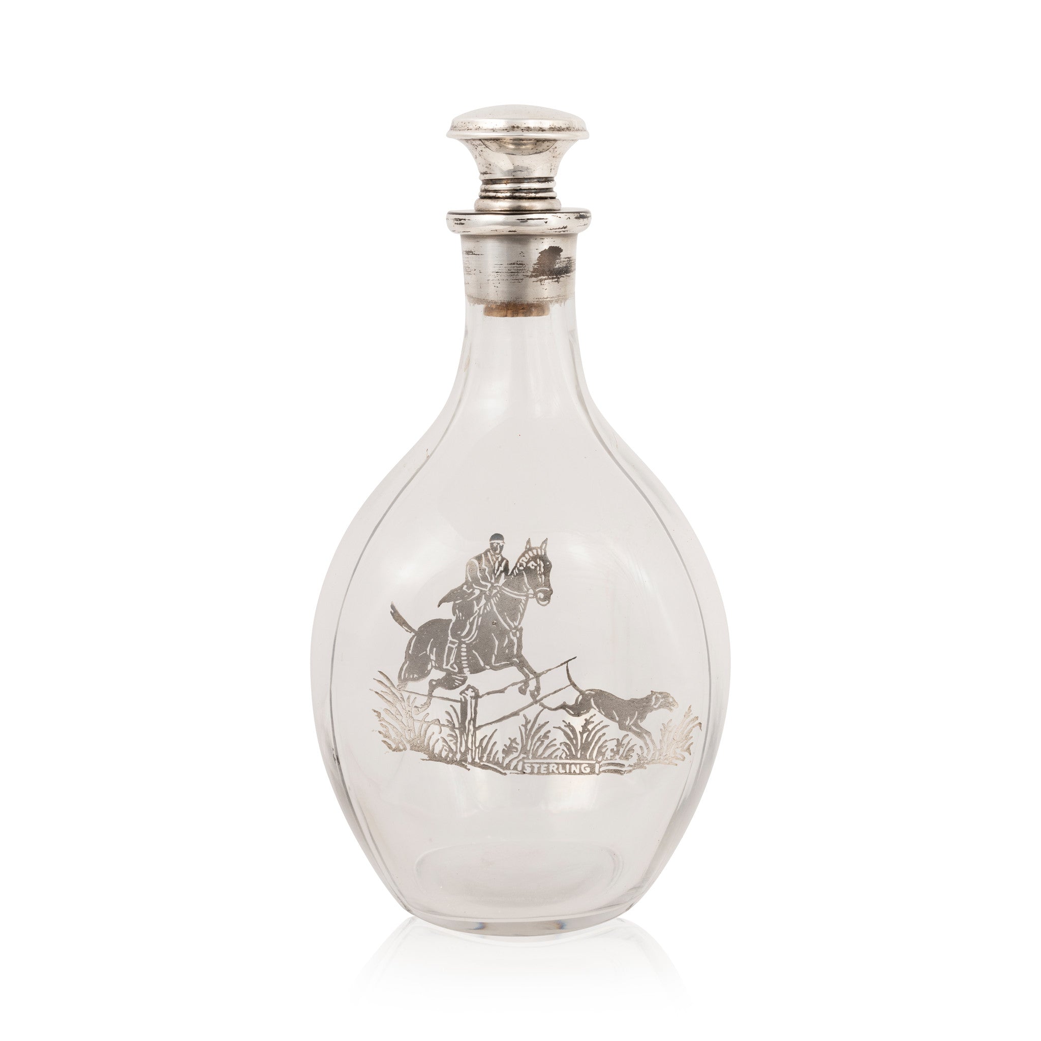 Sporting Theme Back Bar Bottle, Western, Drinking, Bottle