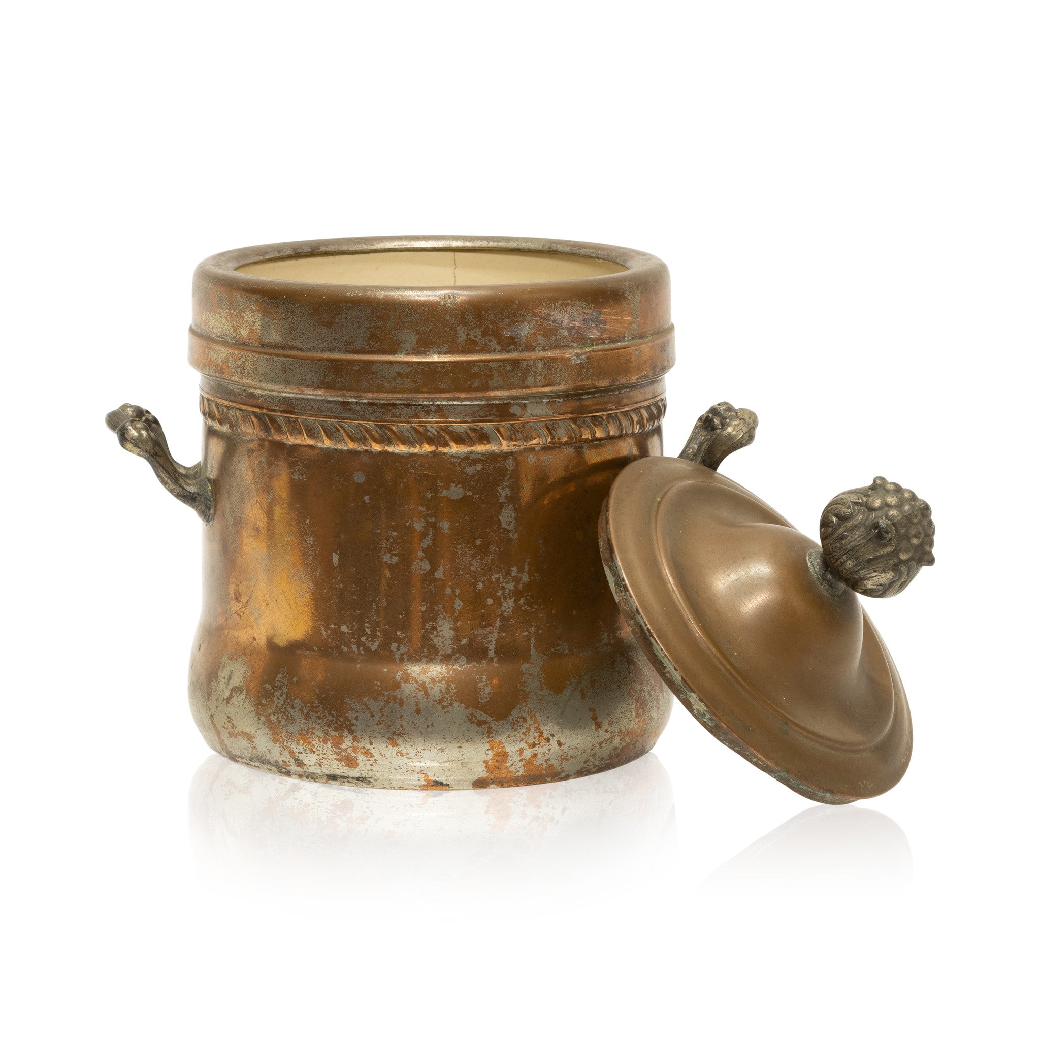 American Copper Glazed Crock, Furnishings, Kitchen, Cookware