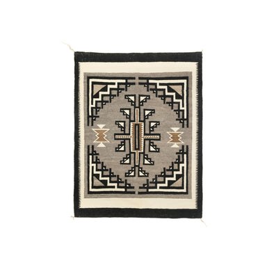 Navajo Two Grey Hills, Native, Weaving, Floor Rug