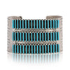 Zuni Turquoise Needlepoint Bracelet, Jewelry, Bracelet, Native