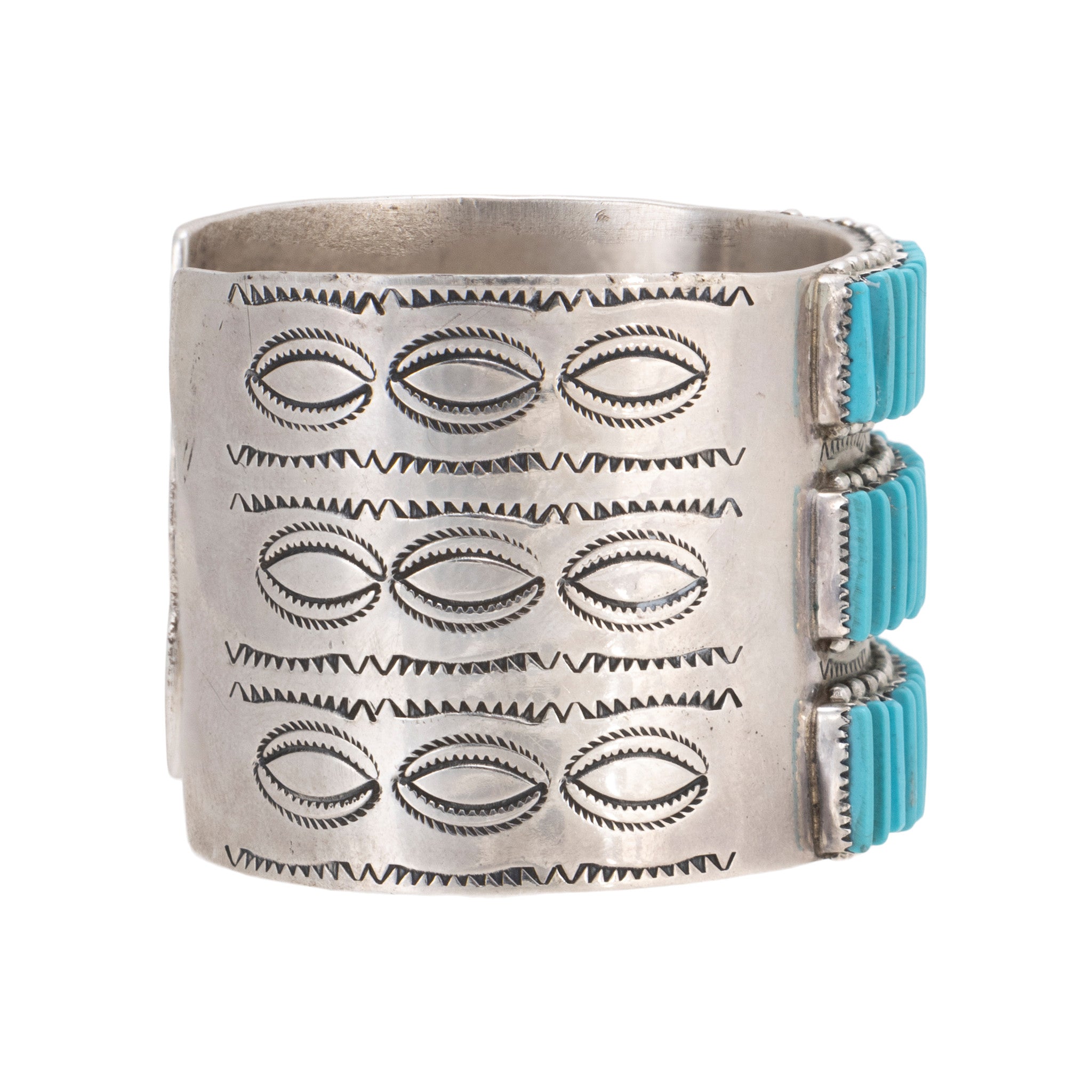 Zuni Turquoise Needlepoint Bracelet