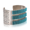 Zuni Turquoise Needlepoint Bracelet