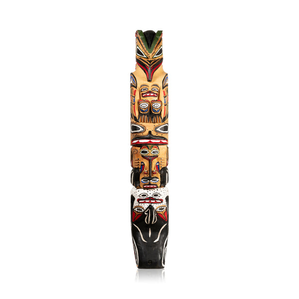 Ditidaht Totem, Native, Carving, Totem Pole