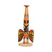 Tsimshian Chief Johnson Totem by Conrad Mather, Native, Carving, Totem Pole