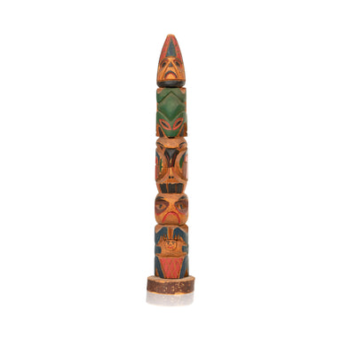 Nuu-chah-Nulth Totem Pole, Native, Carving, Totem Pole