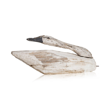 Primitive Sleeping Swan Decoy, Sporting Goods, Hunting, Waterfowl Decoy