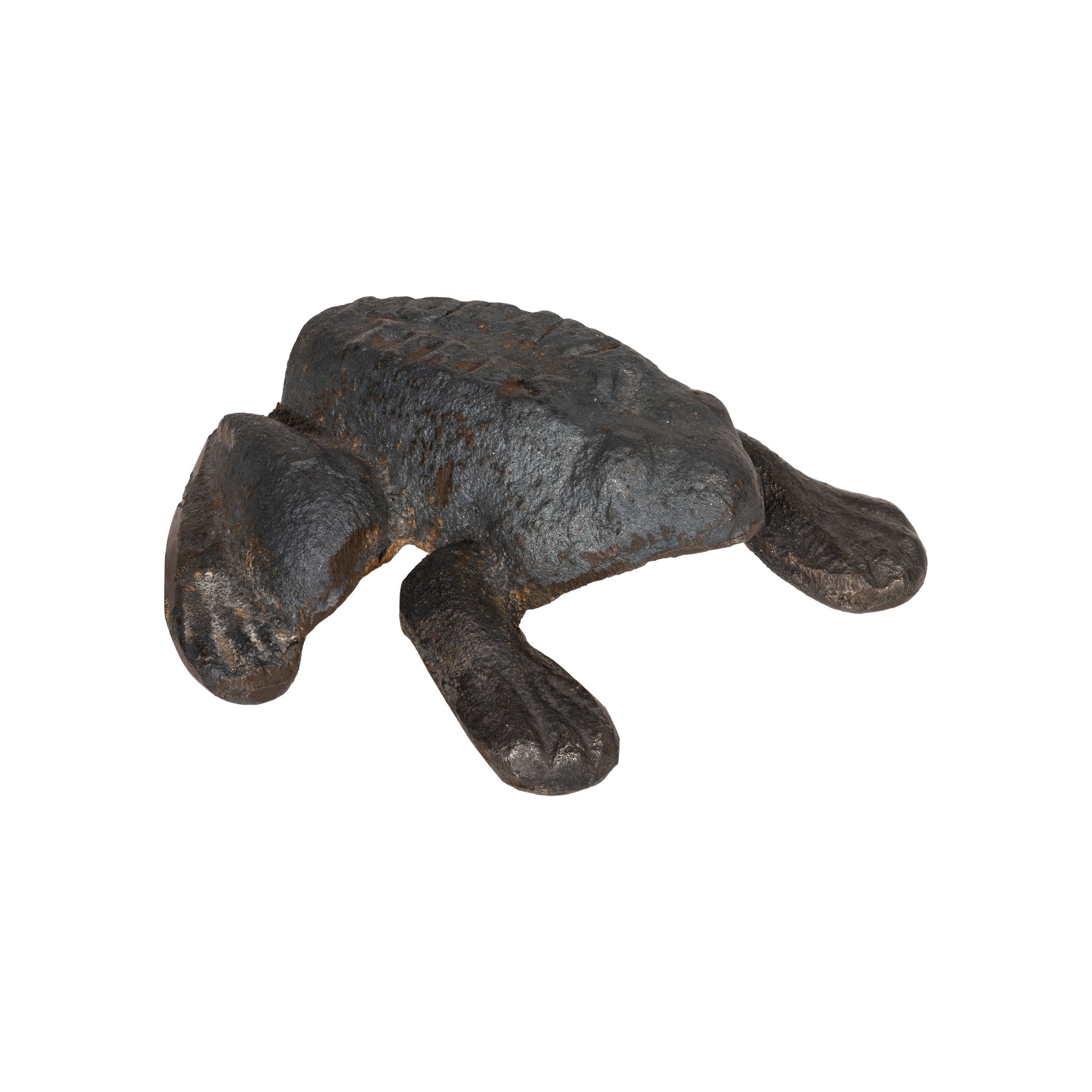 Cast Iron Mohawk Tires Frog Paperweight, Furnishings, Decor, Folk Item