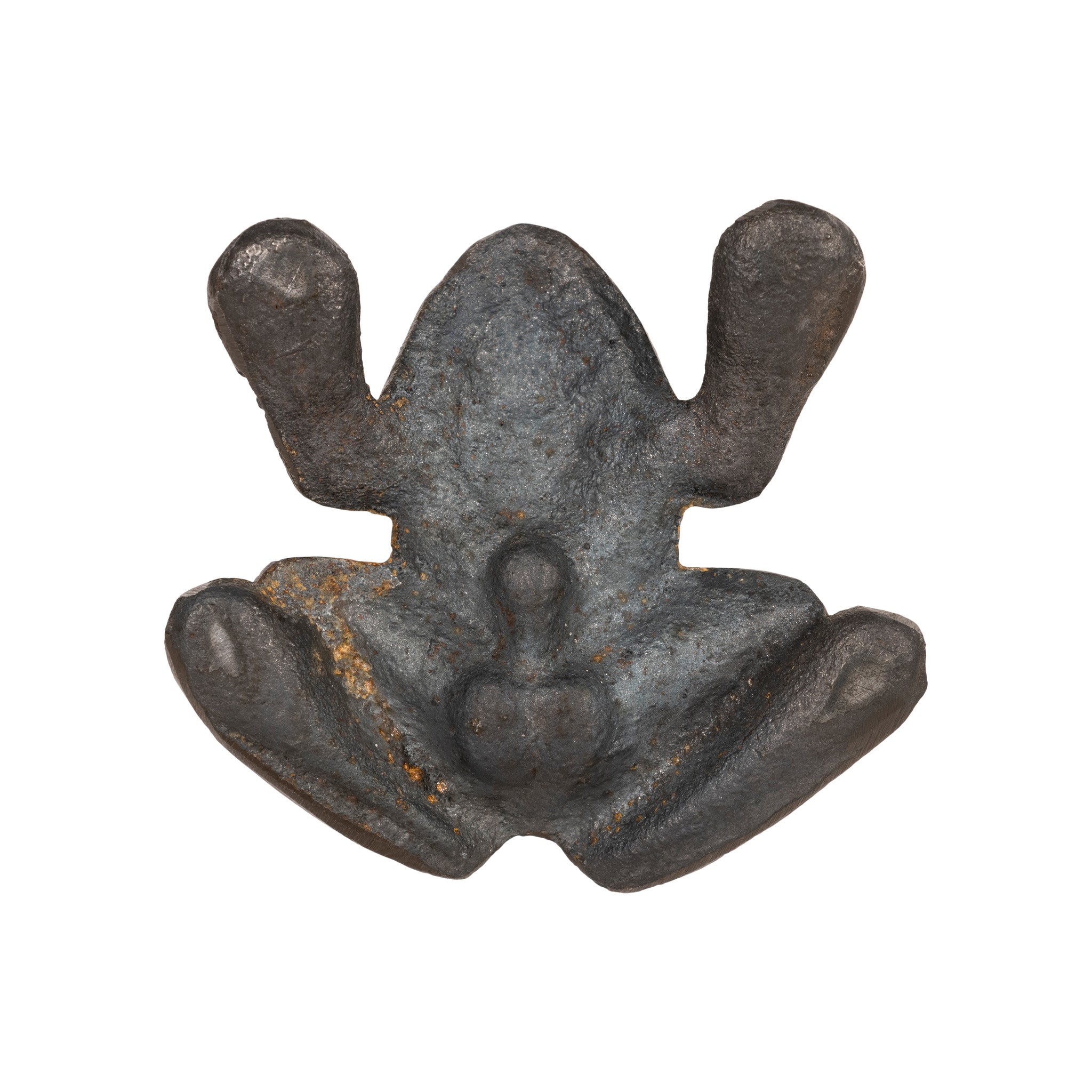 Cast Iron Mohawk Tires Frog Paperweight