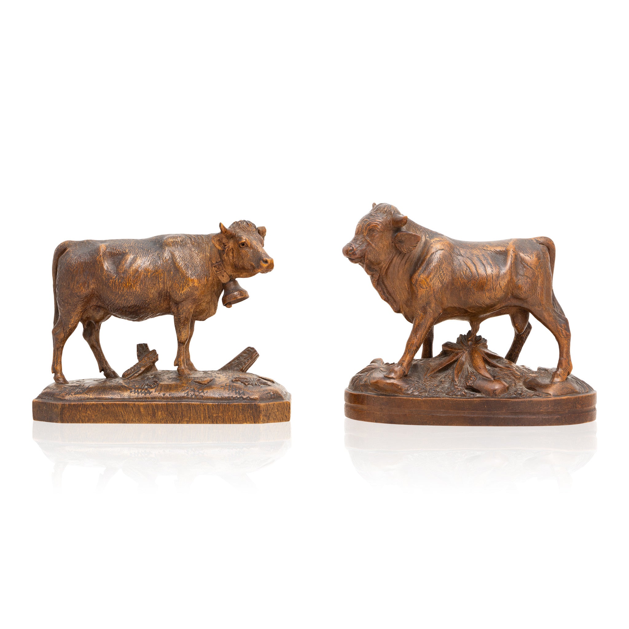 Black Forest Bovine Pair, Furnishings, Black Forest, Figure