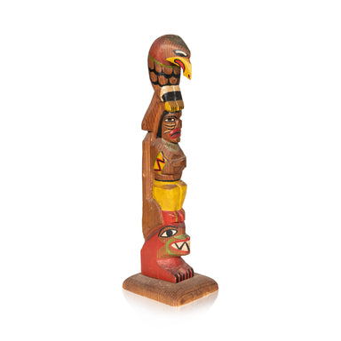 Squamish Coast Salish Totem, Native, Carving, Totem Pole