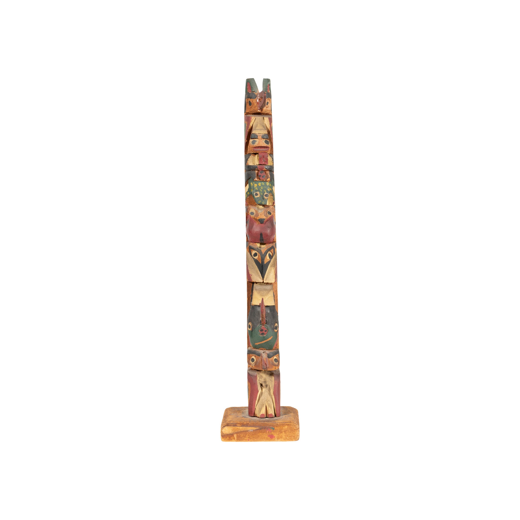 Coast Salish Model Totem