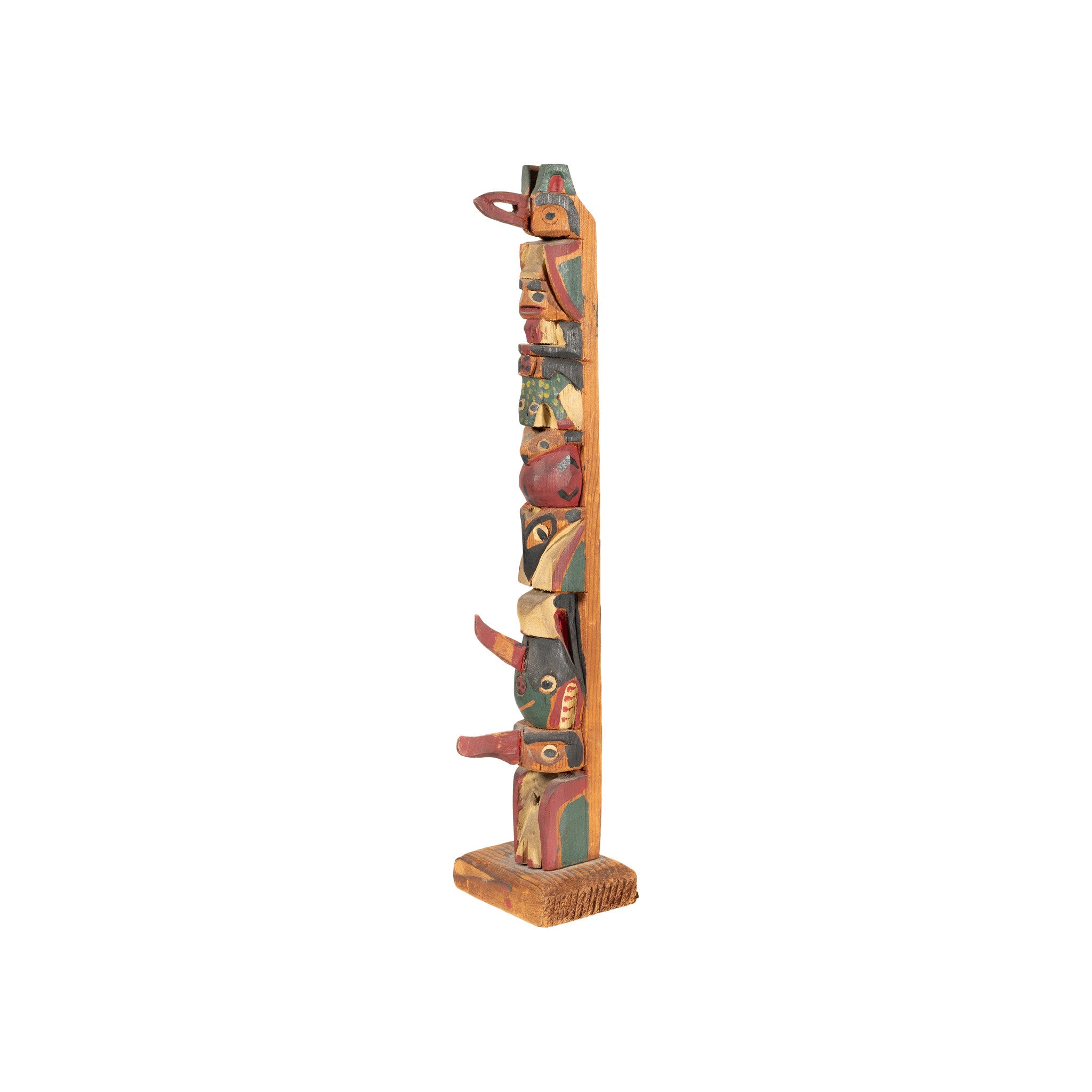 Coast Salish Model Totem